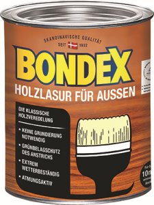 BONDEX Holzlasur für aussen - verschiedene Farben - 2,5 Liter