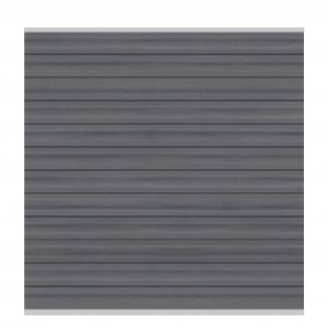 WPC PLATINUM - Grau - Zaunfeld-Set 178x183 cm
