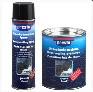 presto Unterbodenschutz Bitumen - als Spray oder Pinseldose