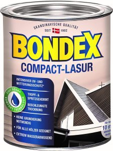 BONDEX Compact Lasur - verschiedene Farben - 0,75 Liter