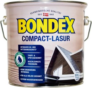 BONDEX Compact Lasur - verschiedene Farben - 2,5 Liter