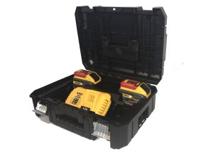 DEWALT 54 bzw. 18 Volt/ 162 Wh XR FLEXVOLT 2er Starter-Set - DCB118X2T-QW