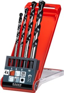Betonbohrer-Set - 4-teilig - Ø 5-10 mm - professional