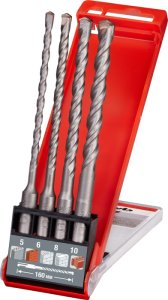 HB4 SDS Plus Hammerbohrer-Set - 4-teilig - Ø 5-10 mm - professional