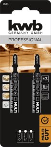 Multicut HCS-Stichsägeblätter - für Holz, progressive Zahnteilung - 117 mm - 2 Stück