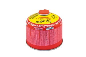 Topgas 220 - Schraub-Gaskartusche - Hochreines Butan-Gasgemisch
