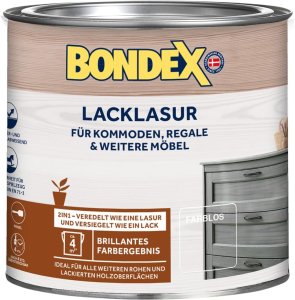 BONDEX Lacklasur - 0,375 Liter - verschiedene Farben