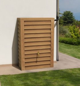 GARANTIA Woody Junior Wandtank in Holzoptik 300 l - verschiedene Farben