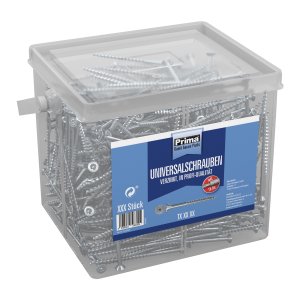 Prima Universalschrauben mit Bit TX 25 - 5,0 x 100 mm