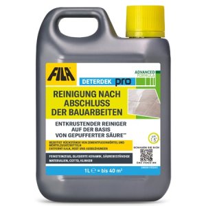FILA DETERDEK PRO - Reinigung nach Abschluss der Bauarbeiten